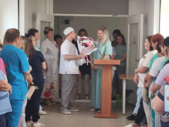 Cостоялась торжественная планерка, посвященная дню медицинского работника