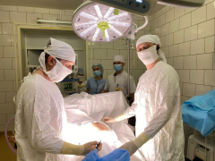 В эфире радиокомпании «Бийск» вышло интервью с заведующим отделением абдоминальной онкологии Панькиным Вячеславом Анатольевичем